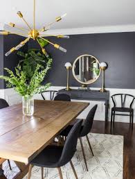 This homeowner's dining room finally matches her age. Modern Dining Room Makeover Erin Spain