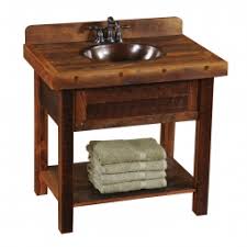 This 30 single bathroom vanity set gives you a central spot to brush your teeth and store your bathroom essentials. Western Vanities Rustic Bathroom Vanities Westernpassion Com