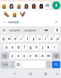 Still here, but also laurenflans@bsky.social on X: was trying to use the  vampire emoji in whatsapp so i searched vampire but only lady vampires  came up and i was like that's weird
