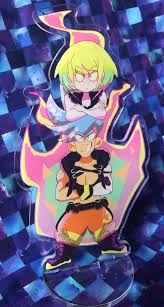 #promare #galolio wanted to draw them wearing 1 scarf. Promare Galolio Acrylic Standee Seth Jared Art Online Store Powered By Storenvy
