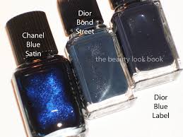 Deep Blues: Chanel Blue Satin, Dior Bond Street & Dior Blue Label - The  Beauty Look Book