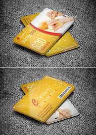 Health And Beauty Voucher Card Layout 1 Free Psd Templates Card Layout Psd Template Free Health And Beauty