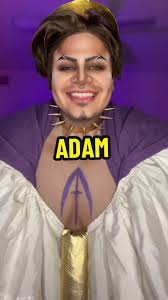 IT’S ADAM! Hinestly the moment the face reveal happened i was planning the  cosplay 😂 #adamhazbinhotel #hazbinhotel #dragking #dragtransformation