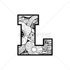 The theban alphabet is a writing system, in particular a substitution cipher of the latin alphabet, used by early modern occultists and popular in the wicca movement. Letter L Vector Image 1544048 Stockunlimited