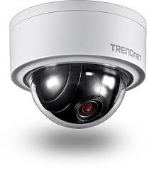 Trendnet Indoor Outdoor Dome Style Pan Tilt Zoom Poe Ip Camera With 3 Megapixel Full 1080p Hd Resolution 4 X Optical Zoom 16 X Digital Zoom 350 Degree Vi Home Security