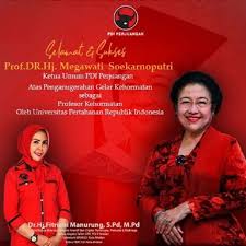 Dilanjutkan megawati, awalnya ia bertanya, fokus studi apa yang akan diambil hasto di unhan. Gelar Profesor Megawati Bukti Perempuan Bisa Raih Mimpi