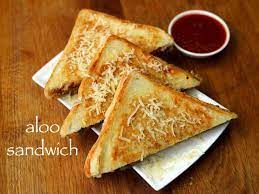 Aloo Sandwich Recipe Potato Sandwich Aloo Masala Sandwich Recipe Potato Sandwich Recipes Easy Sandwich Recipes