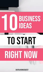 19 Unique Business Ideas You Can Start Right Now Digital Nomad Quest In 2020 Unique Business Ideas Business Ideas Entrepreneur Entrepreneurship Lesson