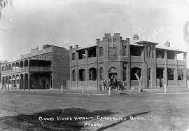 Proctor S Court House Hotel And The Commercial Banking Company Of Sydney At The Corner Of Pangee And Tabratong Streets In Ny New South Wales South Wales Street