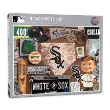 Chicago cubs joe journeyman 500 piece puzzle. Mlb Chicago White Sox 500pc Retro Series Puzzle Target