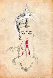Amour Lumiere Et Conscience India Art Dance Paintings Indian Art Paintings