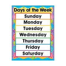 Time Table Charts Online Charts Collection