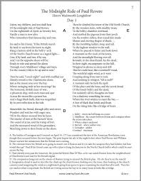 Paul Revere Unit Study