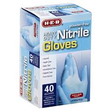 Top glove is a leading manufacturer of disposable rubber gloves. H E B Heavy Duty Nitrile Gloves Shop Kits Supplies At H E B