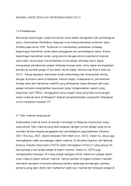 Jasa allahyarham habib hassan ahmad al attas tetap di kenang kerana melalui keringat & usaha beliau generasi sekarang dapat mempelajari bahasa arab tanpa ke negara arab dan memberi seribu kebaikan kepada masyarakat pahang. Doc Makmal Sains Sekolah Menengah Abad Ke 21 Nor Hamizah Ishak Academia Edu