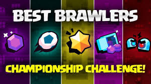 This might sound cliche, but we truly believe that the brawl community is the best community. Use These Brawlers In The Championship Challenge Brawl Stars Youtube