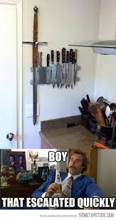Kitchen Utensils Escalated Quickly Boy That Escalated Quickly Bones Funny