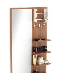 Choose from various table lamp & desk lamp designs like bedside table lamp, night table lamp, wooden & glass table lamp for living room at pepperfry. Bluewud Freddie Wall Hanging Dressing Table Mirror With Multifunctional Shelves Bangle Holder Dressing Table Mirror Mirror Table Dressing Table Design