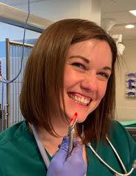The dreaded dental emergency ! and successful resolution by future ACVECC  diplomate Dr. Whitney York! Even got to use the air drill!
