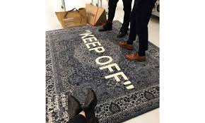 Virgil Abloh May Have Teased An Off White X Louis Vuitton Collab Ikea Rug Buying Carpet Ikea And Off White