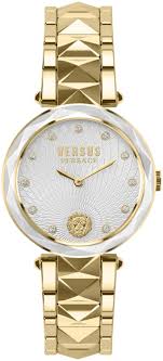 Versus versace damen uhr swarovski crystai vsplm0519 montorgueil zweifarbig neu. Versus Versace Armbanduhr Watchroom24