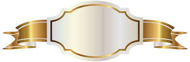 White Label And Gold Banner Png Clipart Image Bingkai Desain Kartu Pernikahan Free banner dourado vector download in ai, svg, eps and cdr. pinterest