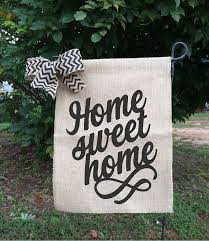 Home Sweet Home Flag Spring Flags Home Signs Welcome Home Garden Flag Burlap Yard Flags Mother S Day G Burlap Yard Flag Burlap Garden Flags Garden Flag Diy
