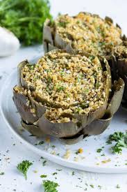Italian Stuffed Artichokes Recipe Evolving Table
