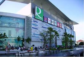 The main volume for the retail and parking and another volume, connected to the cite: Centralplaza Chonburi Wikipedia