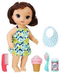 Baby Alive Magical Scoops Baby Brunette Baby Alive Magical Scoops Realistic Baby Dolls Baby Alive