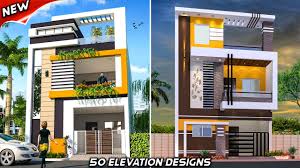 Home front design 2 floor. 50 Modern 2 Floor Elevation Designs With House Details Double Floor Front Elevation Youtube