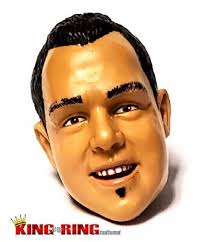 WWE Jakks SANTINO MARELLA Wrestling Figure HEAD Custom Fodder RAW