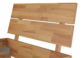 Bett julia kann als jugendbett oder ehebett verwendet werden. Bett Holzbett Uberlange Buche Natur Massiv Kaufland De