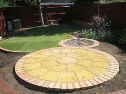 Circular Lawn Edging Google Search Circular Garden Design Circle Patio Small Garden Design
