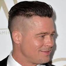 This brad pitt long hair style has the hair falling behind the ears with the fringes appearing like feathers. Pin On Keep Your Shirts On Boys