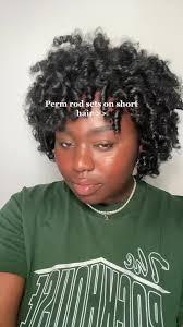 Afro Perm Short Hair