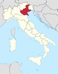 Map of france and italy via alpina. Veneto Wikipedia