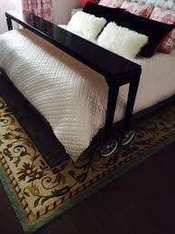 Image Result For Diy Rolling Desk Table Over Bed Bed Table Creative Beds Rolling Table
