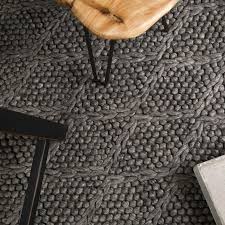 Esprit teppich grau anthrazit aus wolle » cyclone «. Teppich Wolle Viskose Studio 620 Graphite 165 00