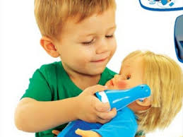 Kinder joy blue for boys and pink for girls bad idea.