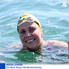The ADCO family is extremely proud of Moesha Johnson winning the silver  medal in the 10km swim at the Paris Olympics. Moesha, your exceptional  performance and dedication have set a new benchmark