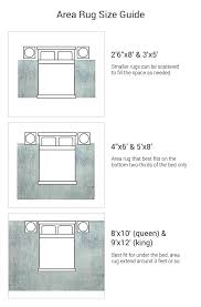 Bedroom rug size queen bed. Rug Size Guide You Will Need To Know Jaipur Rugs Blog