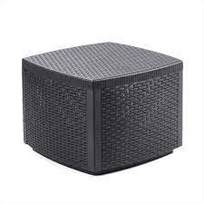 Ob es ein garten beistelltisch aus holz, ein garten beistelltisch aus metall oder ein garten beistelltisch aus kunststoff die beste wahl ist, hängt von. Garten Beistelltisch Rattan Optik Mit Kaufland De