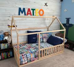 Toddler Bed Children Bed Montessori House Bed Montessori Bed Etsy In 2020 House Beds Kid Beds Toddler Bed