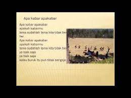 Apa kabarmu saat ini lama kita tap berjumpa sungguh kurindu nyanyikan lagu bersama. Lagu Pramuka Apa Kabar Dengan Lirik Youtube