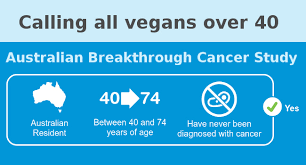 Over 40 And Vegan Help Cancer Research Vegan Australia