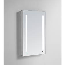 W 20 x d 6 x h 25 read more. Aquadom Signature Royale 24 In W X 40 In H Recessed Or Surface Mount Medicine Cabinet With Single Door Led Lighting Right Hinge Sr 2440r The Home Depot