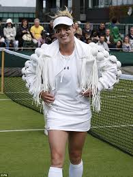 There are no recent items for this player. Wimbledon 2011 Bethanie Mattek Sands Plays In Lady Gaga Inspired Tennis Outfit Daily Mail Online