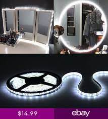 Diy Vanity Mirror Makeup Table Led Flexible Light Strip Vanity Mirror Lighted Diy Vanity Mirror Diy Mirror With Lights Diy Vanity Mirror With Lights