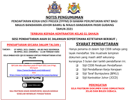 Kampung pasir gudang baru2½ km nordwestlich. Pendaftaran Kerja Undi Projek Tppm Di Bawah Peruntukan Kpkt Bagi Mbpg Dan Mbjb Portal Rasmi Majlis Bandaraya Pasir Gudang Mbpg